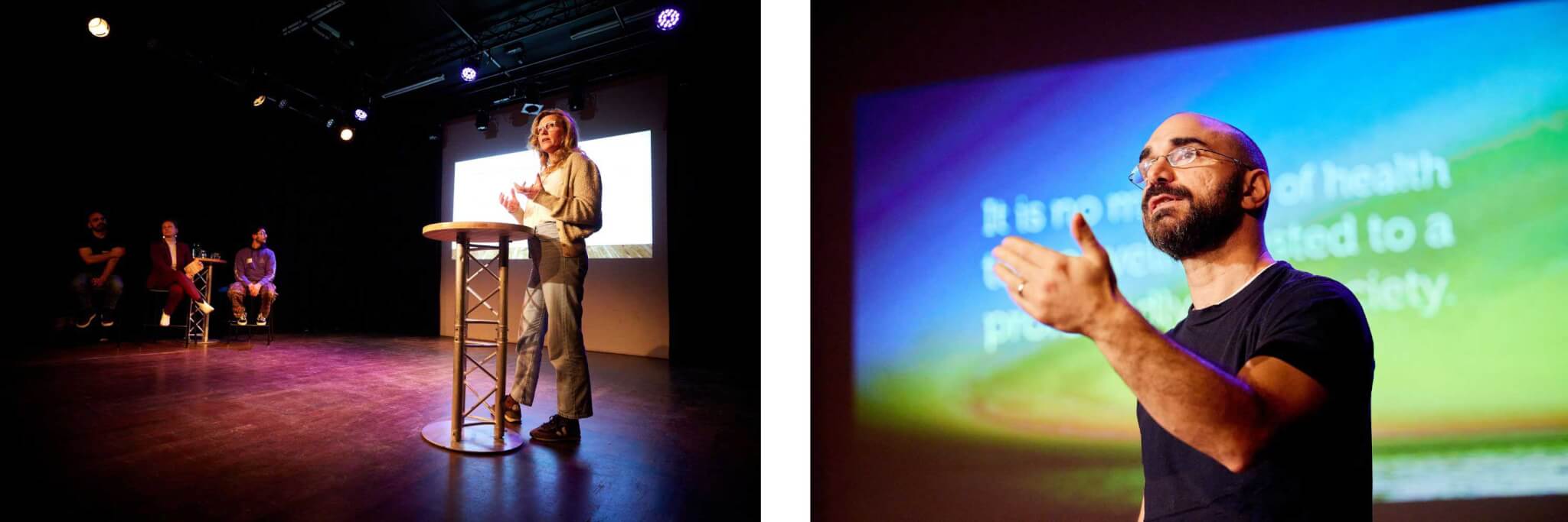 Jacomijne Prins en Sebastian Abdallah over Bibliotheek van Tussenverhalen