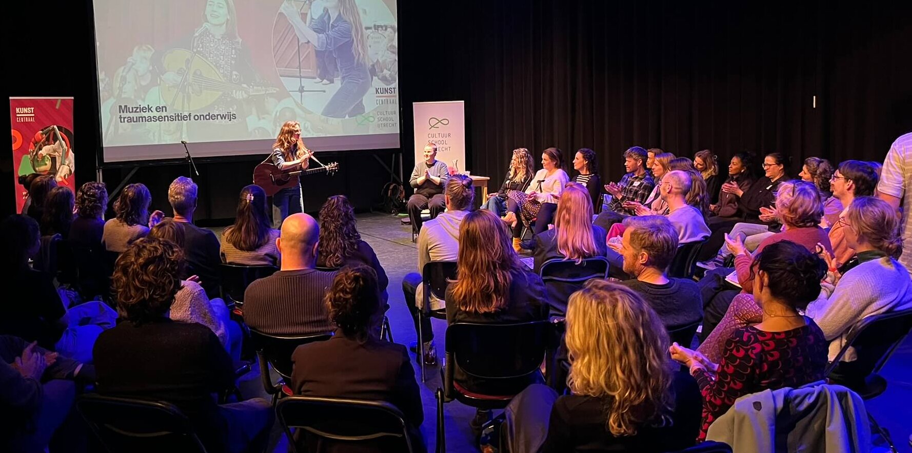 Natalie Gluschke - inspiratiesessie Muziek in traumasensitief onderwijs