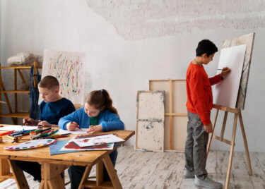 beeldende kunst lessen in het primair onderwijs