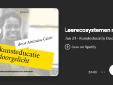 Kunsteducatie Doorgelicht podcast Onderzoek naar leerecosystemen in (voortgezet) speciaal onderwijs met Melissa Bremmer en Marian van Miert