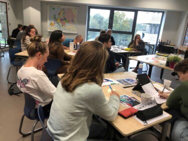 Studiedag bij OBS t Zand over cultuuronderwijs