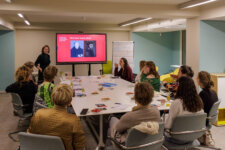 Docenten bij het VO Cultuurcafe in Utrecht